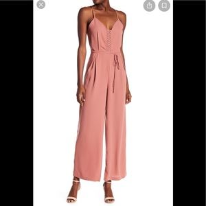 Sleeveless jumpsuit NWT (Caramel Color)